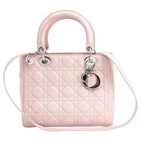 lady dior handbag pink